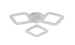 LED Chandelier VALESO G 2708/3 48W White - Фото № 2