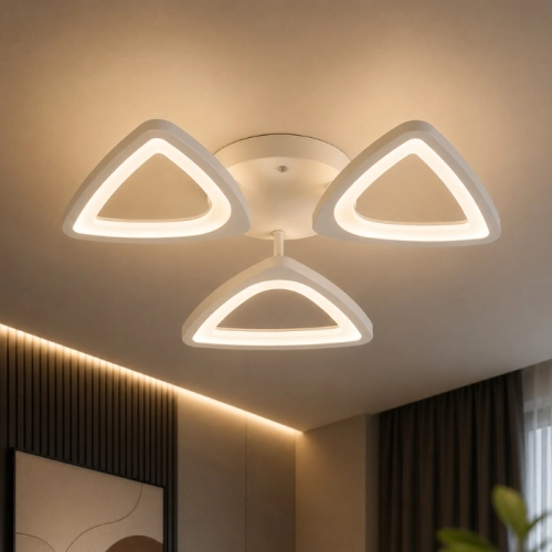 LED Chandelier VALESO G 2711/3 60W White