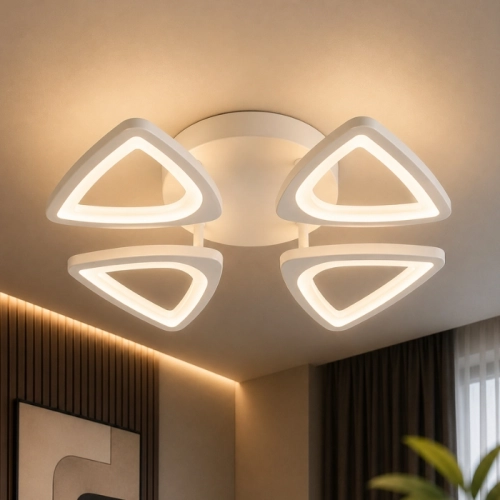 LED Chandelier VALESO G 2711/4 80W White