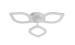 LED Chandelier VALESO G 2713/3 60W White - Фото № 2