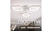 LED Chandelier VALESO G 2713/3 60W White