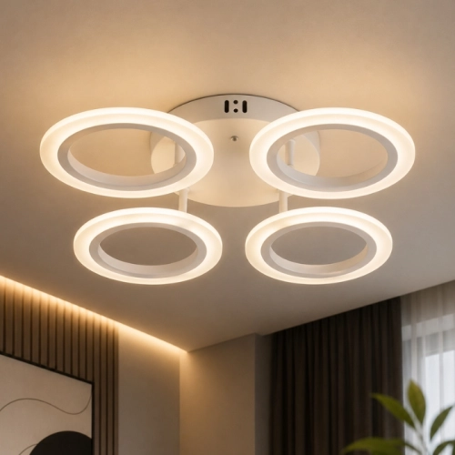 LED Chandelier VALESO G 2716/4 56W White
