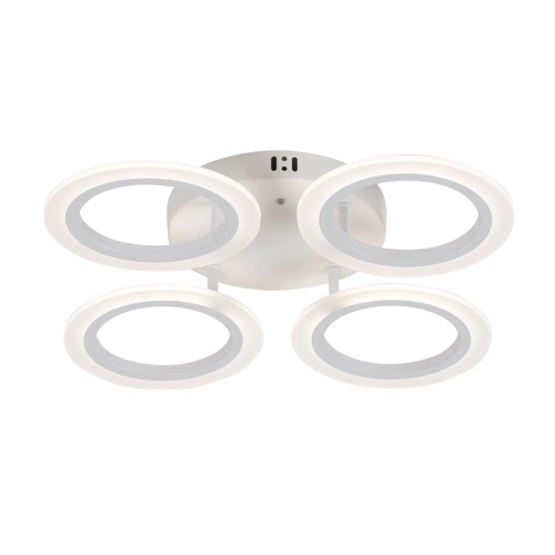 LED Chandelier VALESO G 2716/4 56W White - Фото № 1
