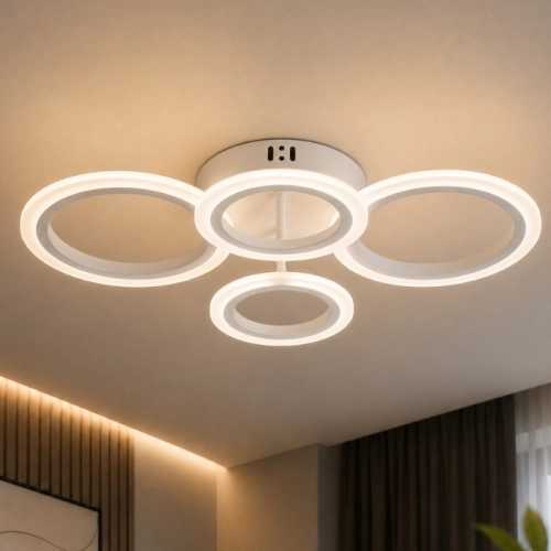LED Chandelier VALESO G 2716/2+2 72W White