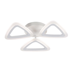 LED Chandelier VALESO G 2717/3 36W White