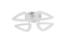 LED Chandelier VALESO G 2717/4 48W White - Фото № 2