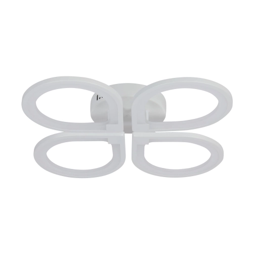 Ceiling LED Chandelier VALESO 1143/4, Dimmable 104W, White - Фото № 1
