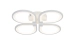 Ceiling LED Chandelier VALESO 1143/4, Dimmable 104W, White - Фото № 2