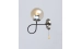 Wall sconce Sirius B A4243/1W BK+AB