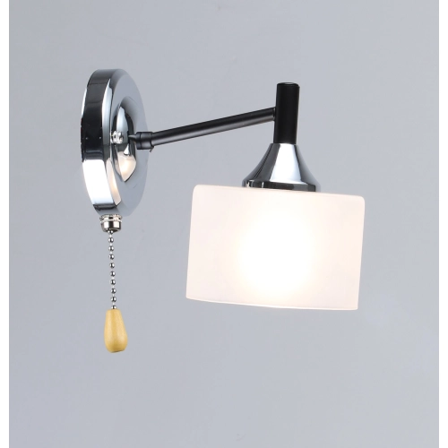 Wall Lamp A4412/1W (Black+Chrome)