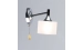 Wall Lamp A4412/1W (Black+Chrome)