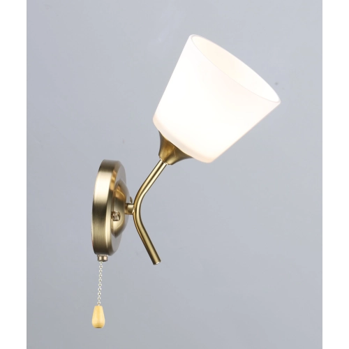 Wall lamp with one glass shade N6628/1W (Copper)