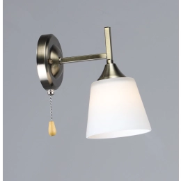 Wall sconce VALESO B N6645/1W AB Bronze