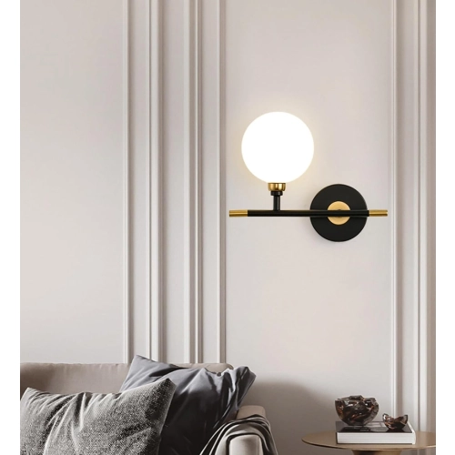 Бра настінне BD605-1 BK+Copper