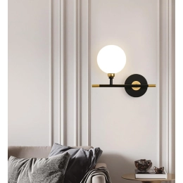 Бра настінне BD605-1 BK+Copper