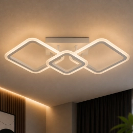 LED Chandelier VALESO G 2929/2+1 58W White