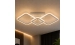 LED Chandelier VALESO G 2929/2+1 58W White