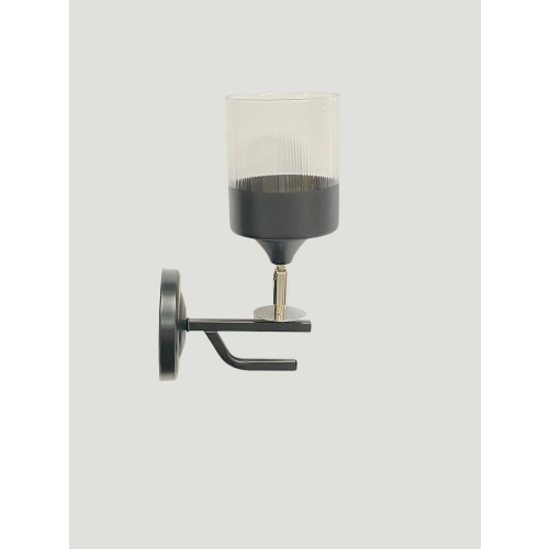 Wall Lamp VALESO B-6973A/1 (Black+Chrome)