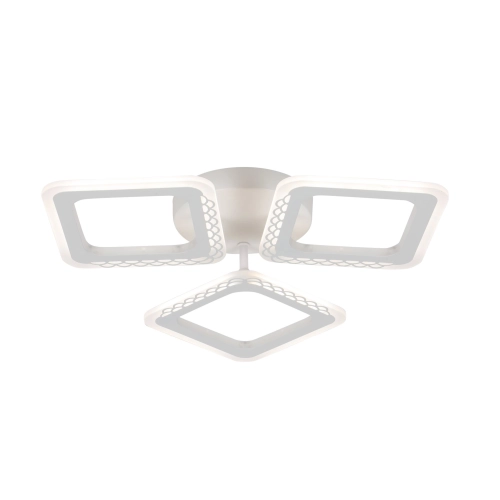 LED chandelier VALESO G 2703/3 WT 54W, 3000-6500K, with IR remote control with dimming - Фото № 1