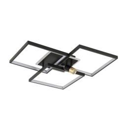 Світлодіодна люстра G 2740/3 BK+GD 151W