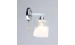 Wall lamp with one shade K2258/1W (White+Chrome)