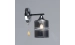 Wall lamp with one shade K2286/1W (Black+Chrome)