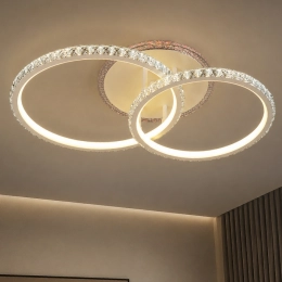 Люстра світлодіодна акрілова Sirius  B YT393/2 (80W+12W RGB)