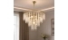 Pendant crystal chandelier VALESO E2689/5, Gold