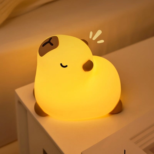Silicone Wireless Night Light "Capybara" - Фото № 4
