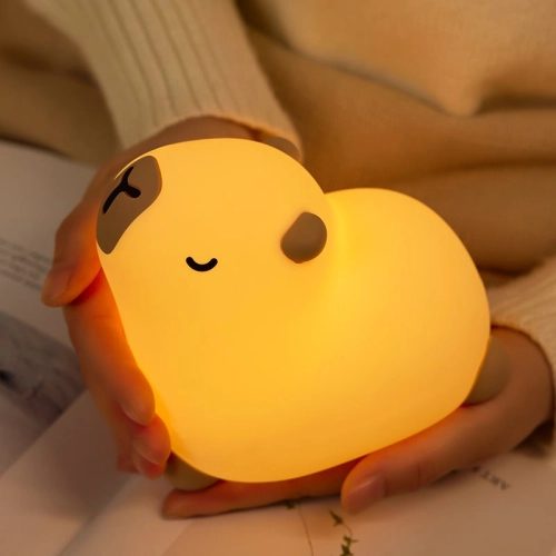 Silicone Wireless Night Light "Capybara" - Фото № 5