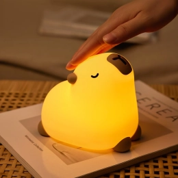 Silicone Wireless Night Light "Capybara"