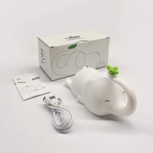 Silicone Wireless Night Light "Elephant" - Фото № 5