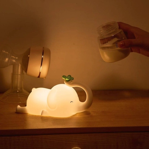 Silicone Wireless Night Light "Elephant" - Фото № 8