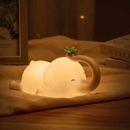 Silicone Wireless Night Light "Elephant"