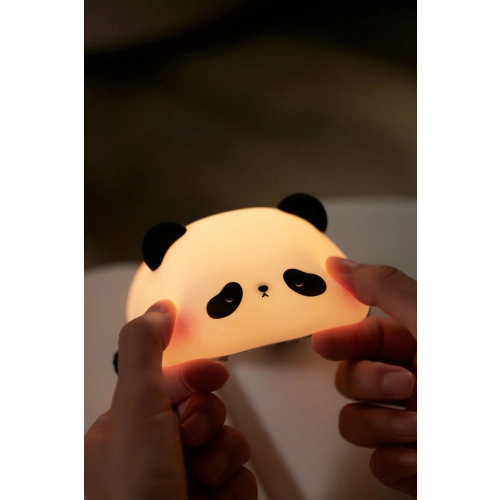 Silikonowa bezprzewodowa lampka nocna "Lying panda" - Фото № 3