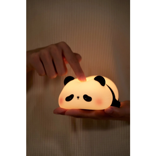 Silikonowa bezprzewodowa lampka nocna "Lying panda" - Фото № 5
