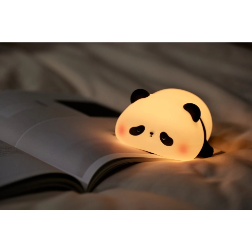 Silikonowa bezprzewodowa lampka nocna "Lying panda" - Фото № 9