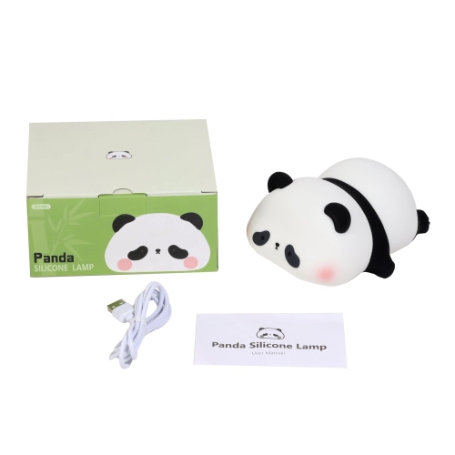 Silikonowa bezprzewodowa lampka nocna "Lying panda" - Фото № 10