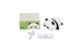 Silikonowa bezprzewodowa lampka nocna "Lying panda" - Фото № 10