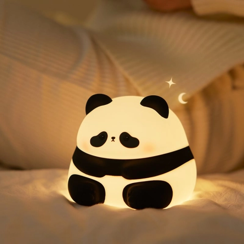 Silicone Wireless Night Light "Chubby panda"