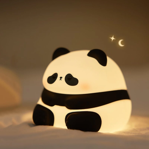 Silicone Wireless Night Light "Chubby panda" - Фото № 3