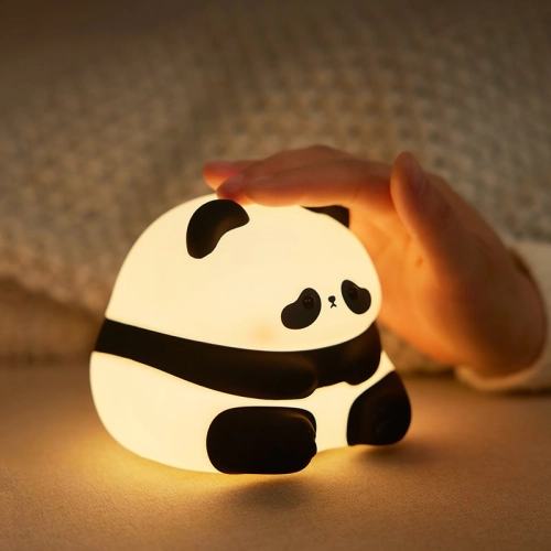 Silicone Wireless Night Light "Chubby panda" - Фото № 5