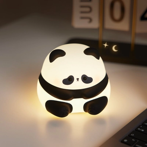 Silicone Wireless Night Light "Chubby panda" - Фото № 6