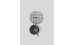 Wall Sconce B-2348C/1 Black Chrome