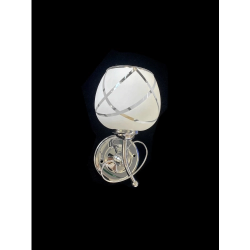 Wall Sconce B-2348E/1 Chrome E27 60W