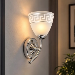Wall sconce 9506E/1 chrome