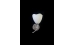 Wall sconce B-9823E/1 chrome