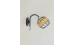 Wall light B-91179A/1 black+chrome