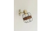 Wall light B-91180J/1 bronze