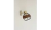 Wall light B-91180L/1 bronze